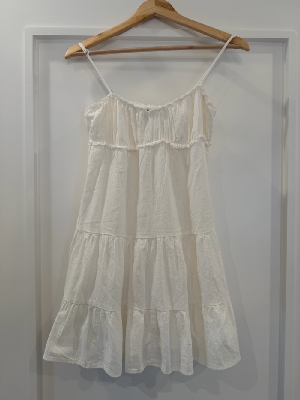 Zara white summer dress